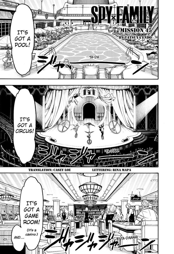 Spy x Family, Chapter 45 image 01
